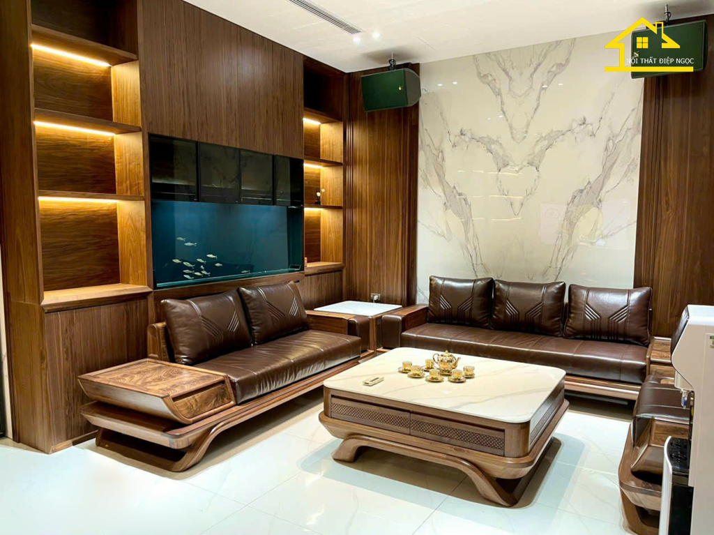 cách vệ sinh sofa gỗ 