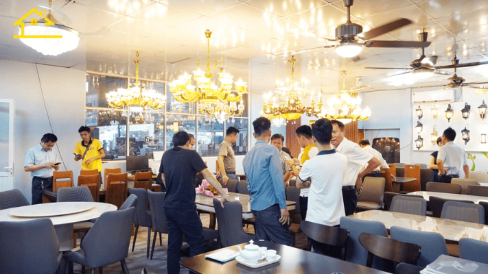khai truong showroom noi that diep ngoc 21